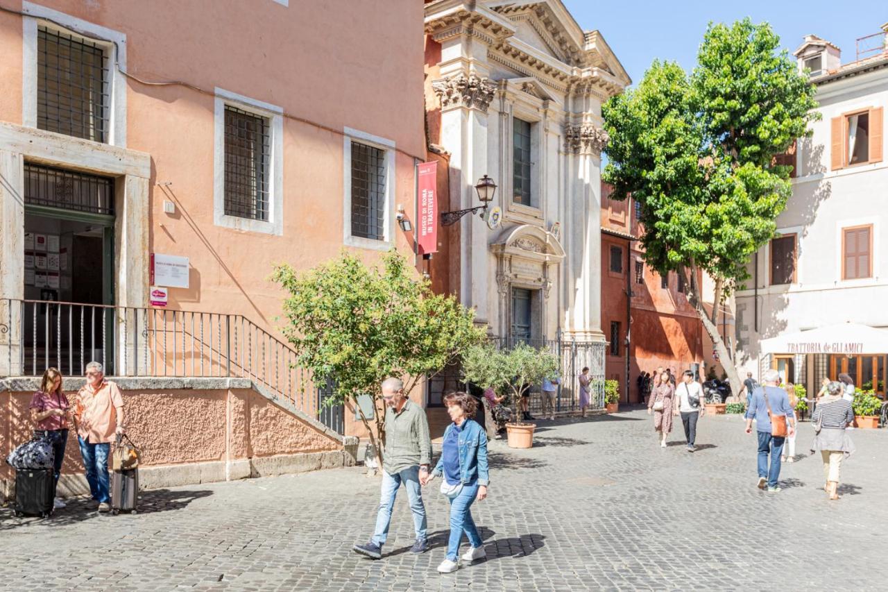 Mosaic Trastevere Silver Apartment - Top Collection 罗马 外观 照片